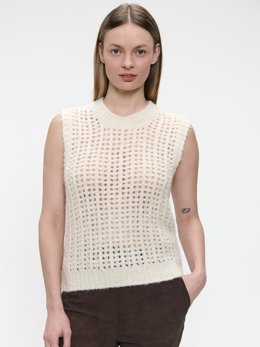 Shiny Vest 1008 | Off White