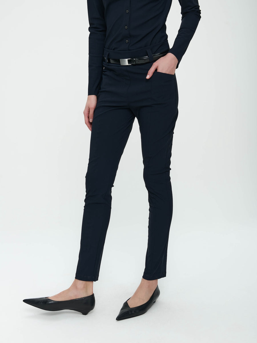 Jumpsuit Diana Easy Wear Technical Jersey | Blue