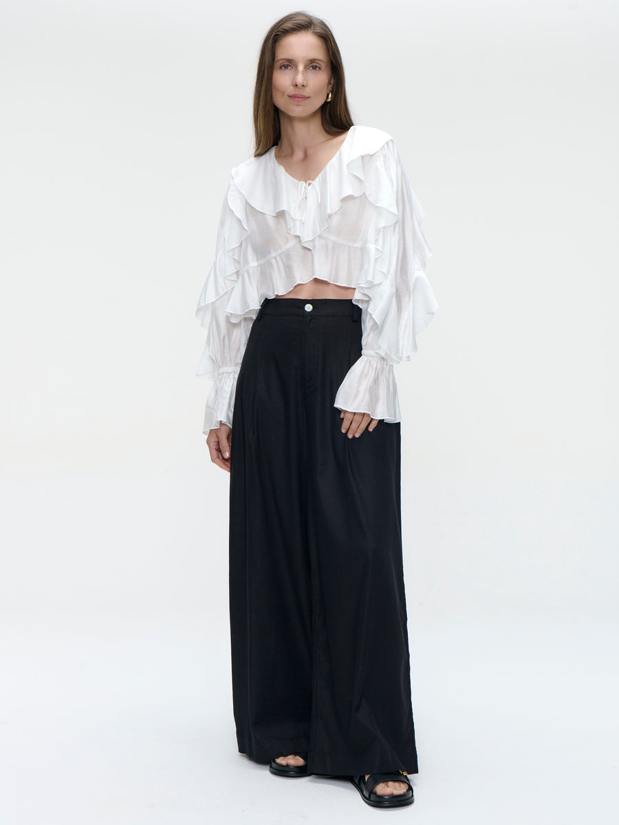 Pantalon mix lin Takara