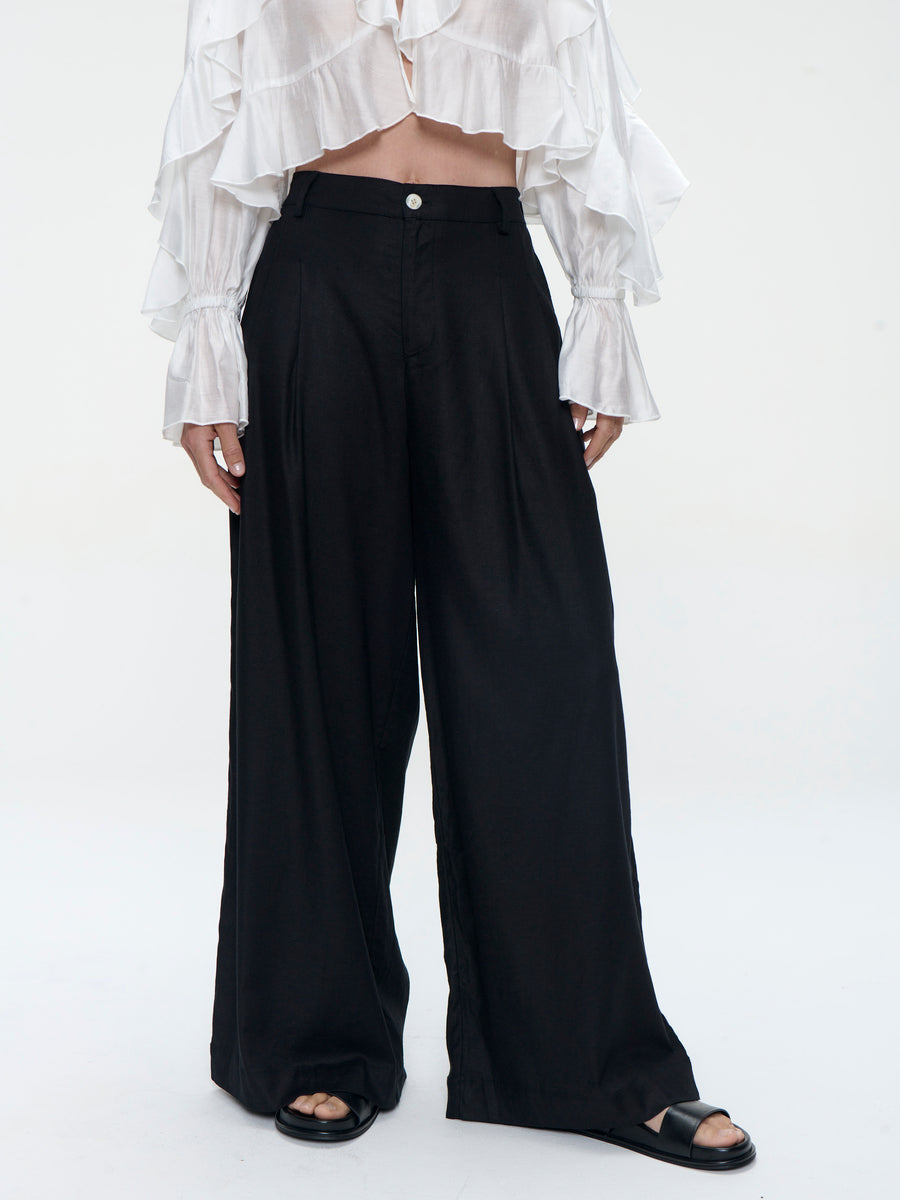 Pantalon mix lin Takara