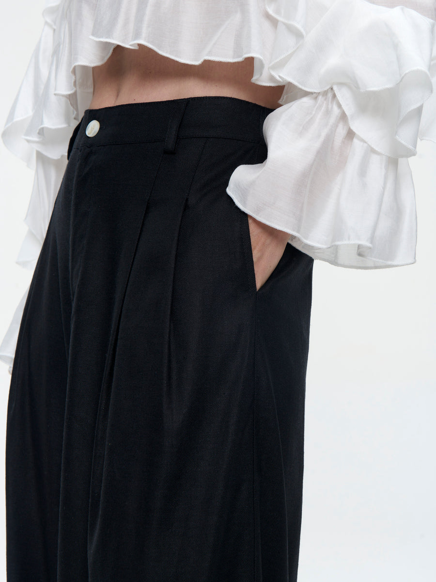 Pantalon mix lin Takara