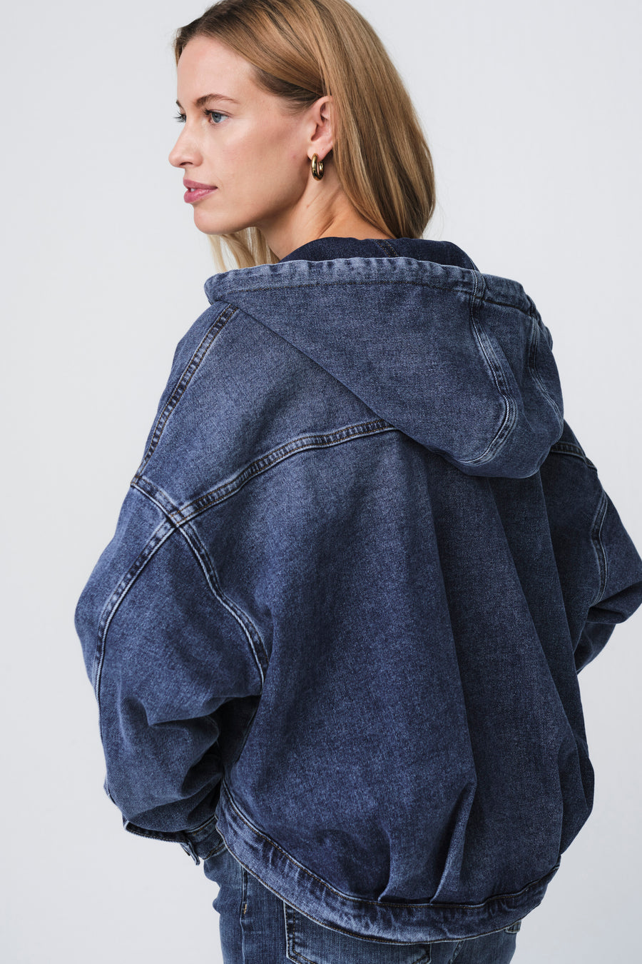 Jessie faded hood jacket