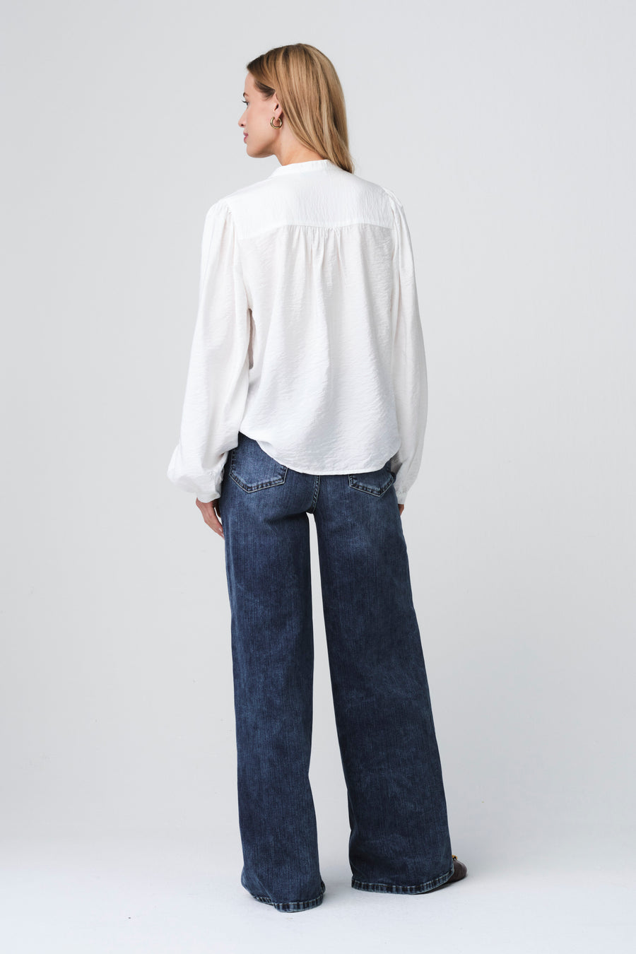 Alen viscose lace blouse