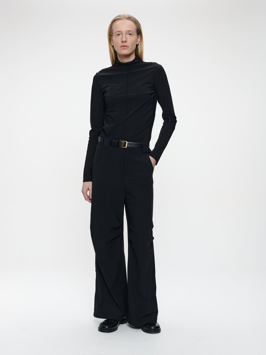 Lassy pants technical jersey | Black