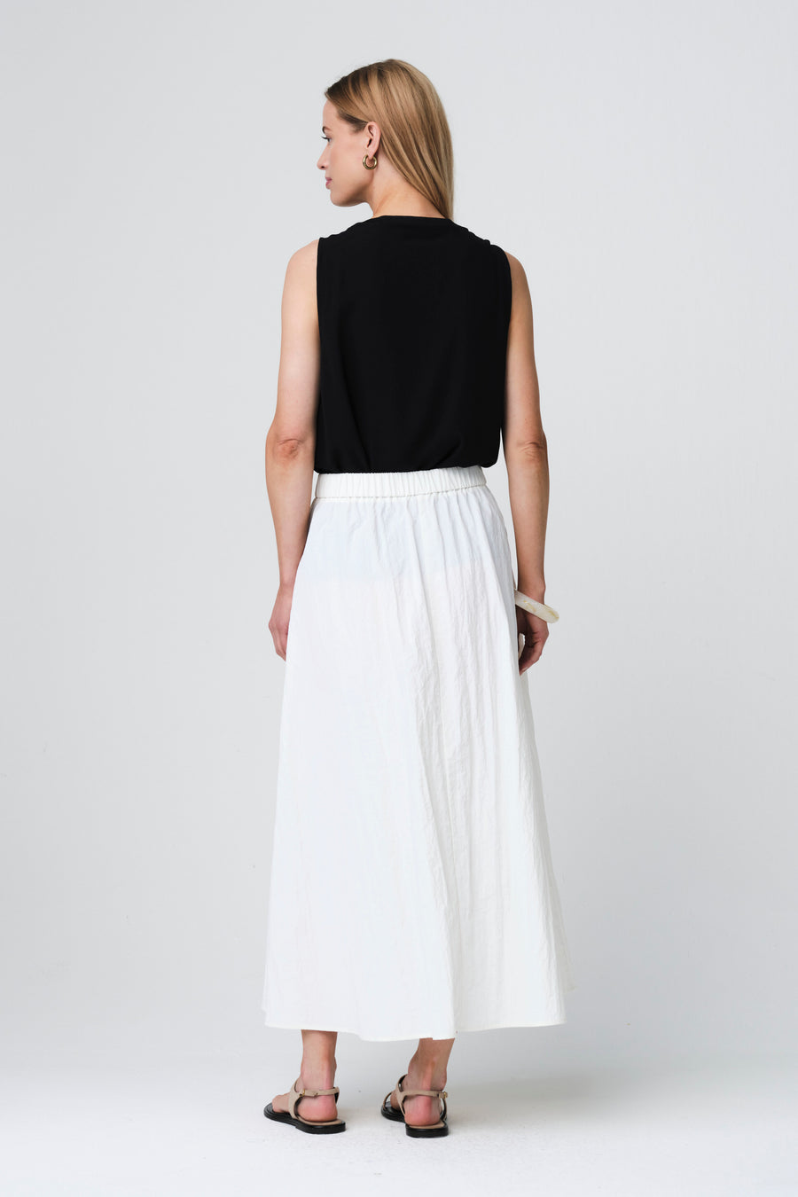 Gini viscose cotton top