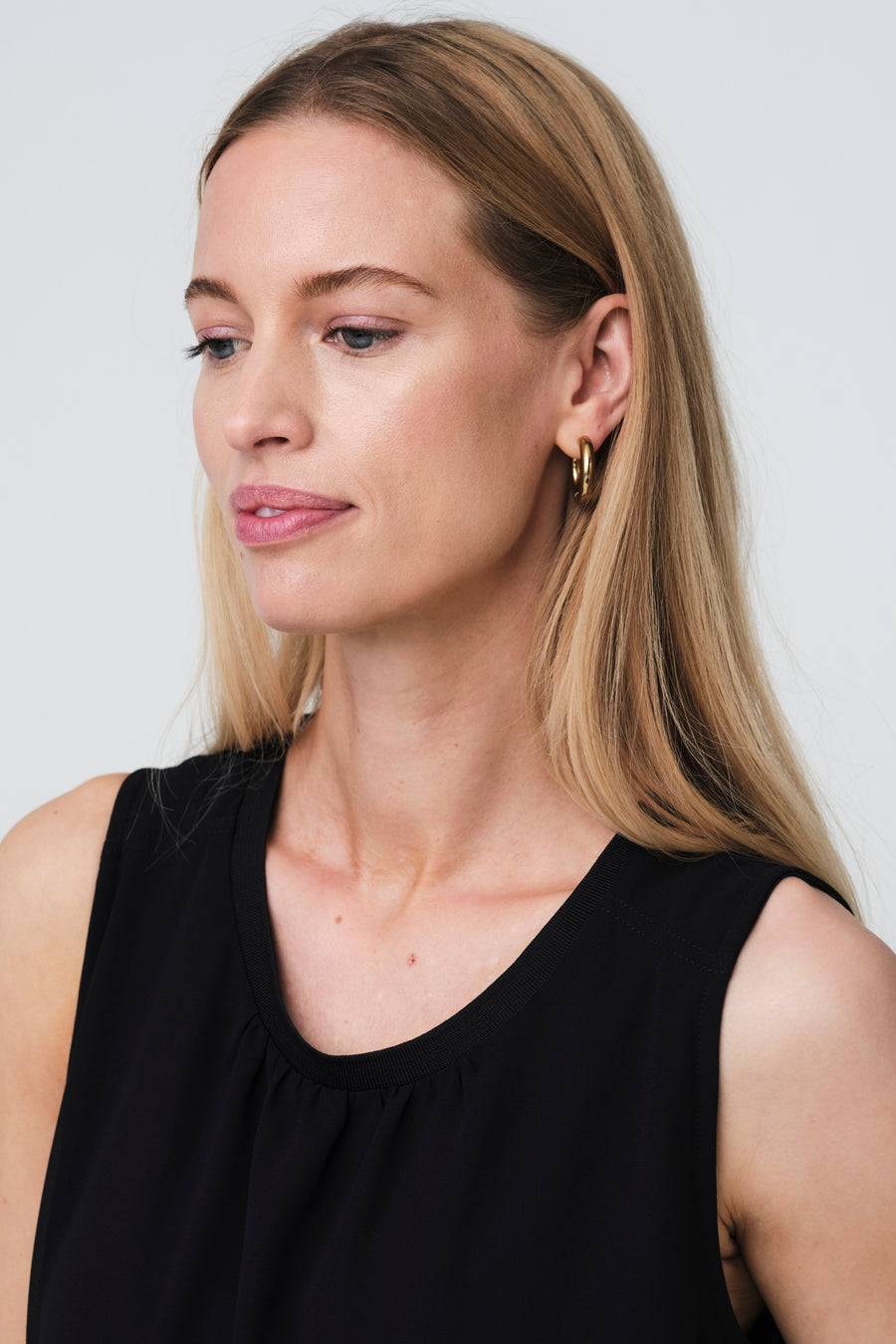 Gini viscose cotton top