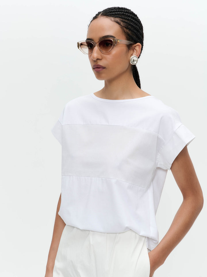 Cotton top T510 | White