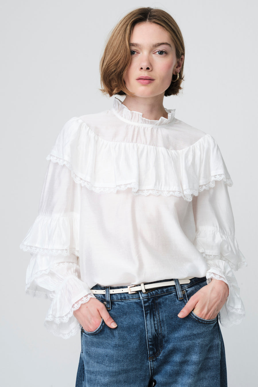 Mady viscose bohemian top
