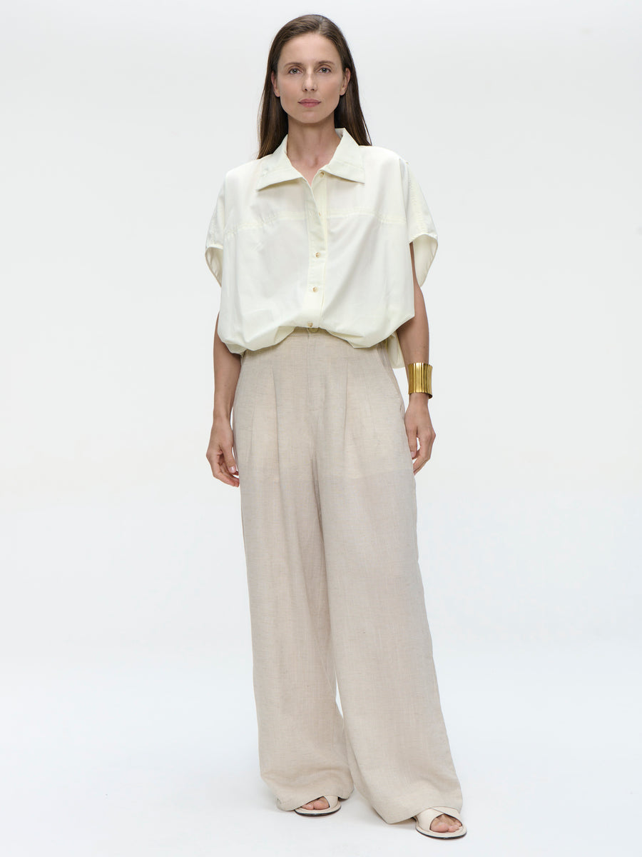 Hamako linnen mix pants