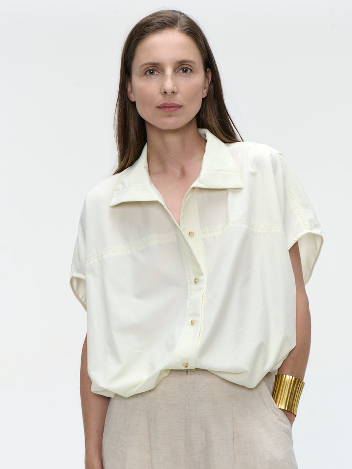 Anda oversized blouse | Yellow
