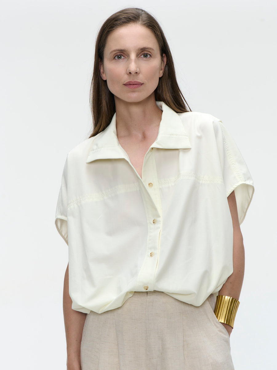 Anda oversized blouse | Yellow