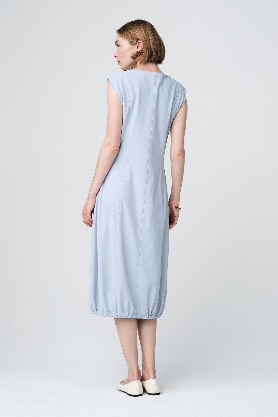 Ricarda structure tech jersey dress