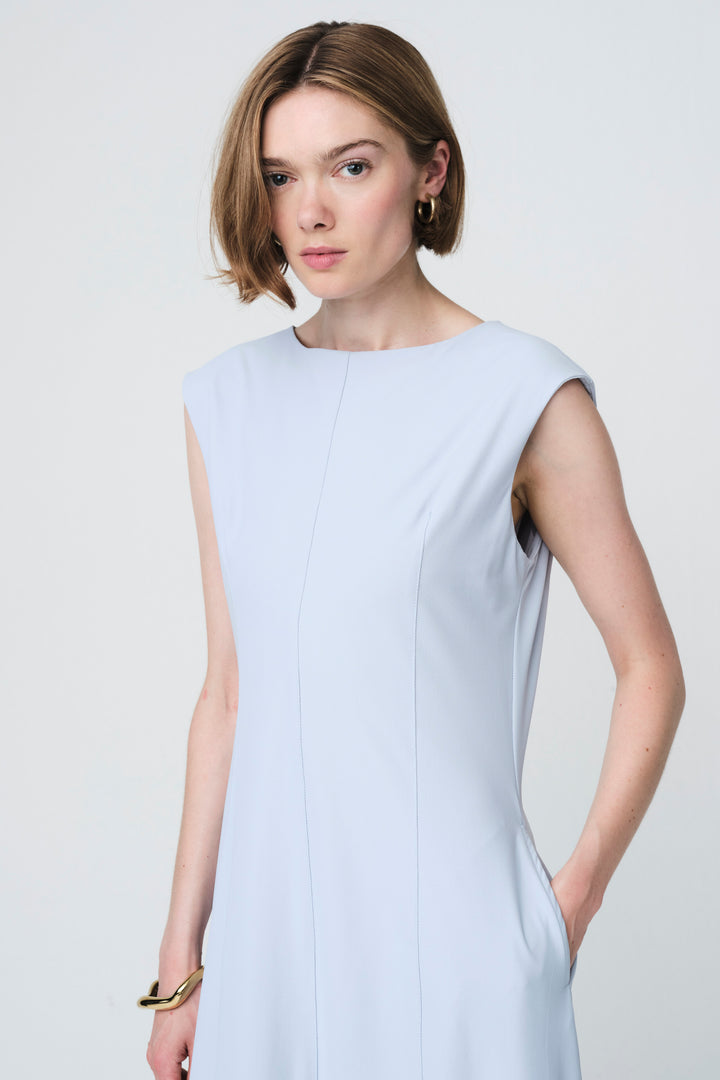 Ricarda structure tech jersey dress