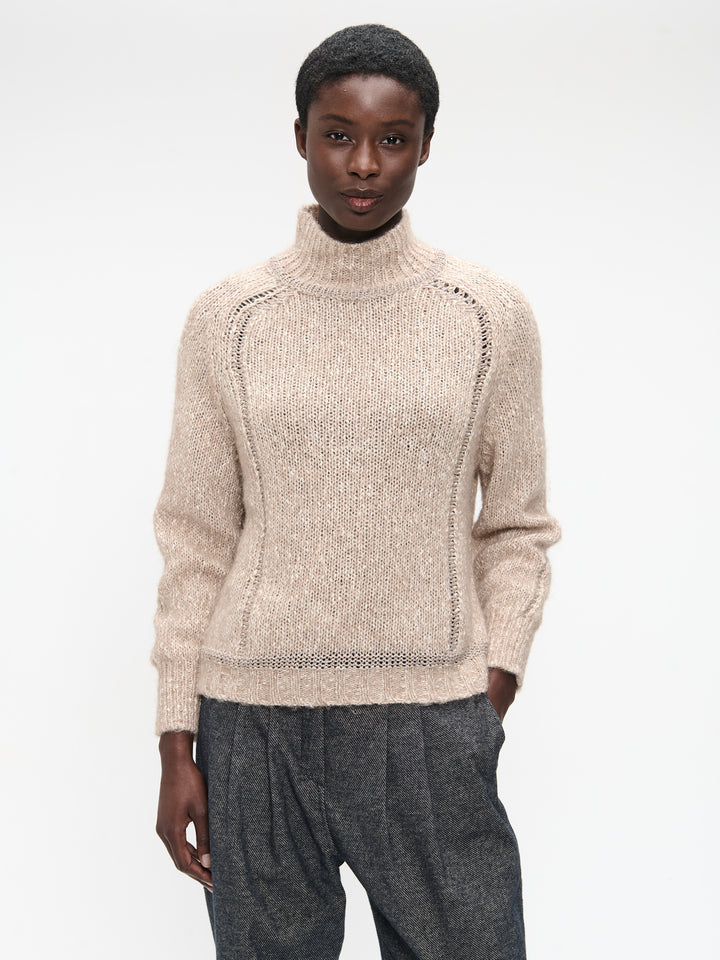 Pullover H25139 | Beige