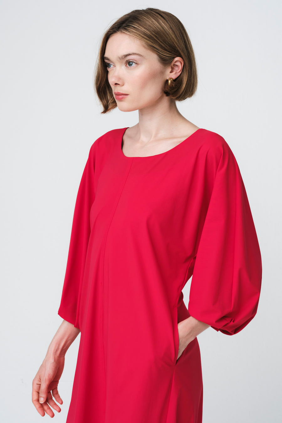Lide dress technical jersey