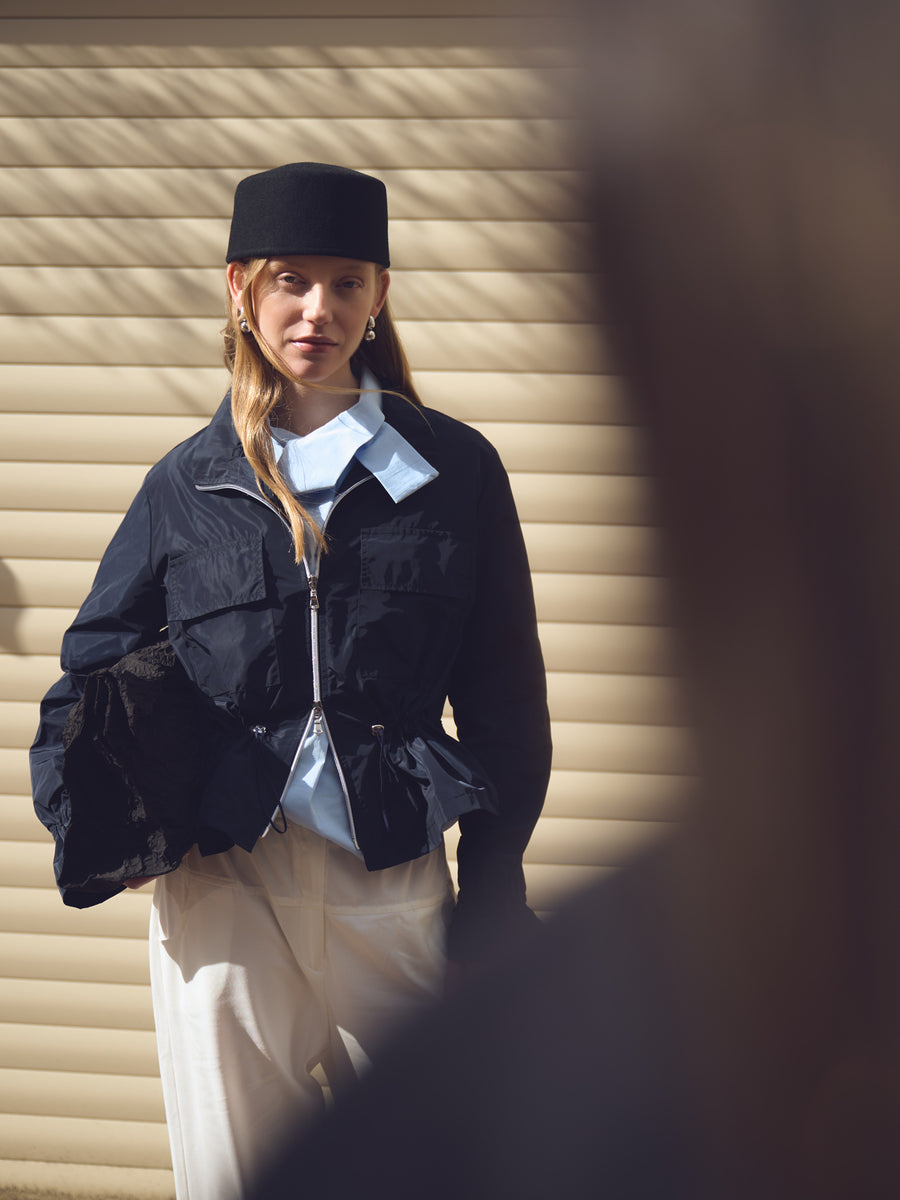 Manola taffeta jacket