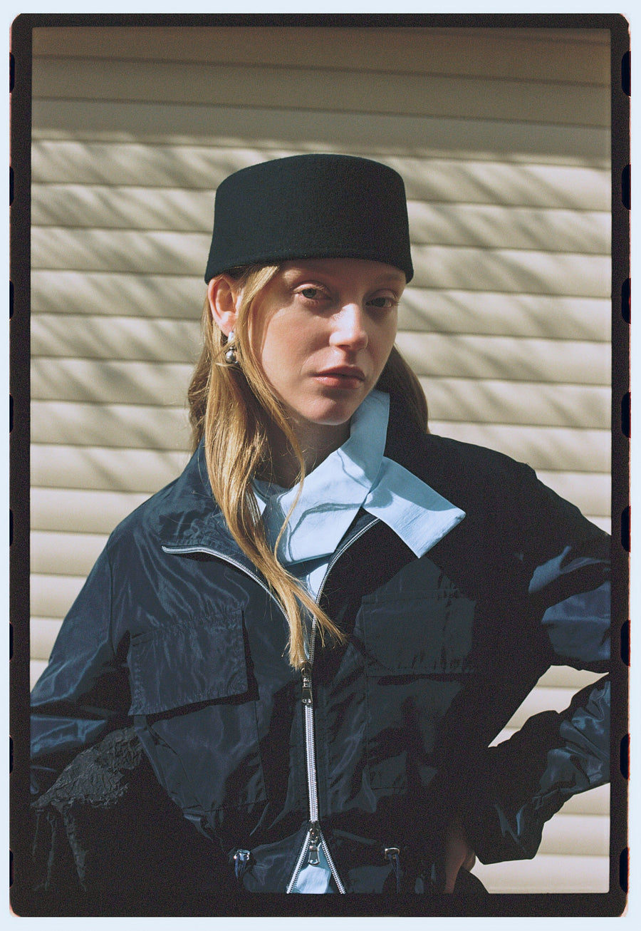 Manola taffeta jacket
