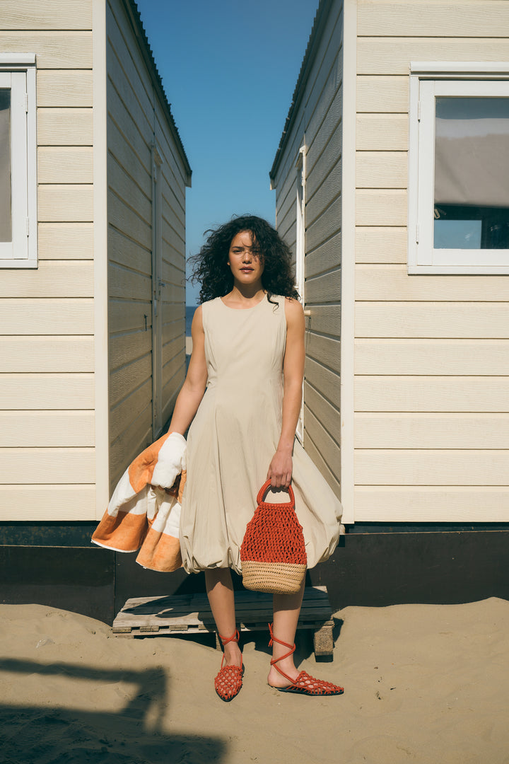 Satomi taffeta dress
