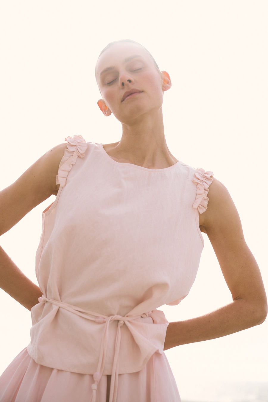 Masako viscose mix top