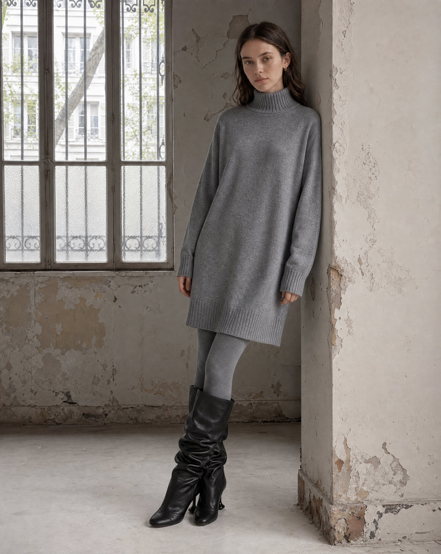 Long pullover viscose blend 2068