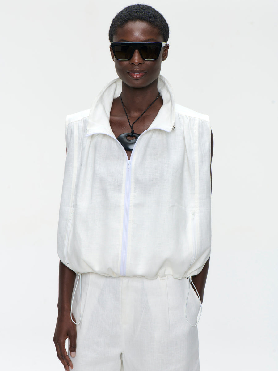 Rin linnen vest