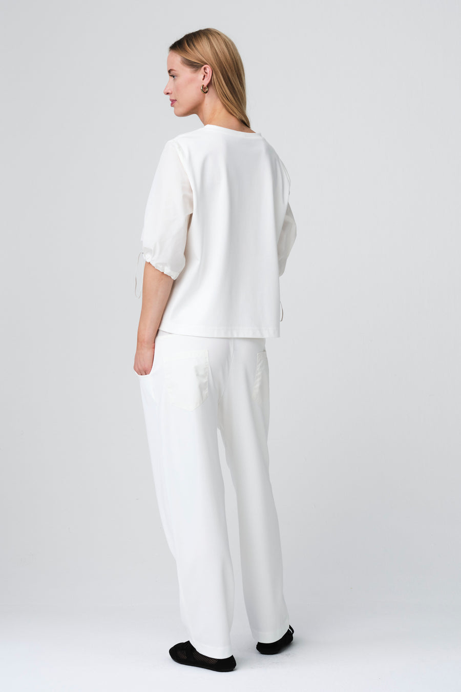 Jordi pants soft Punto Milano jersey