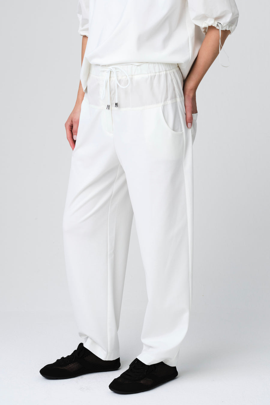 Jordi pants soft Punto Milano jersey
