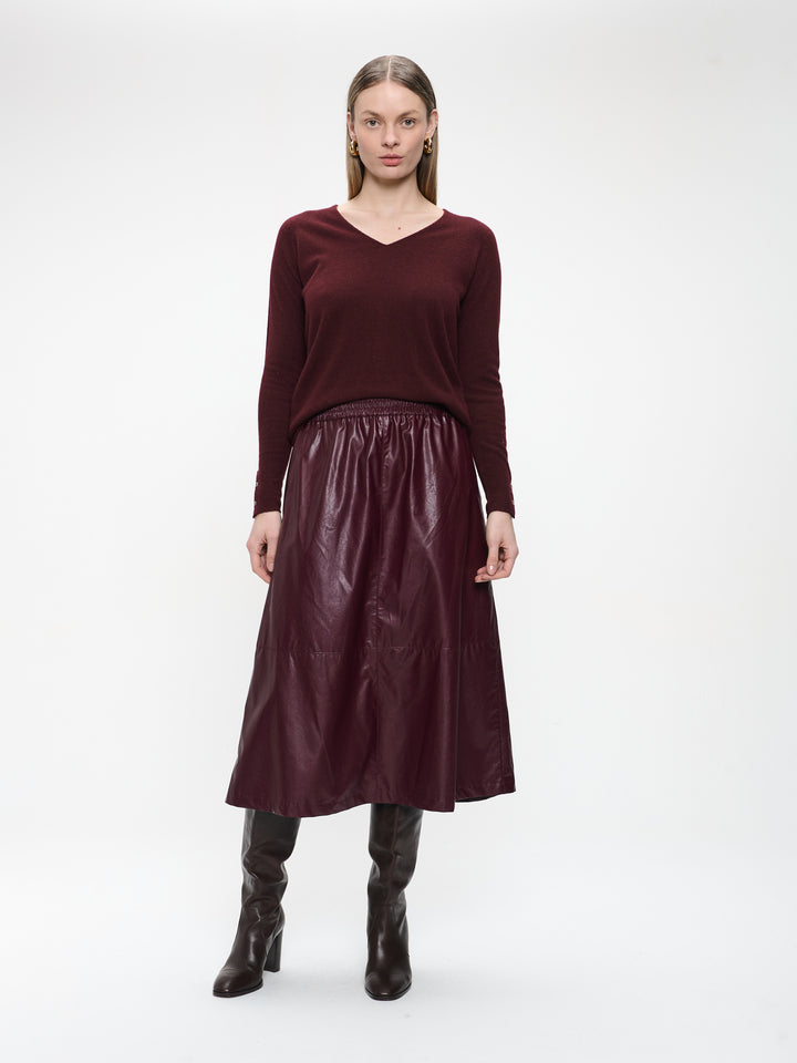 Pullover Cashmere blend 2479 | Bordo