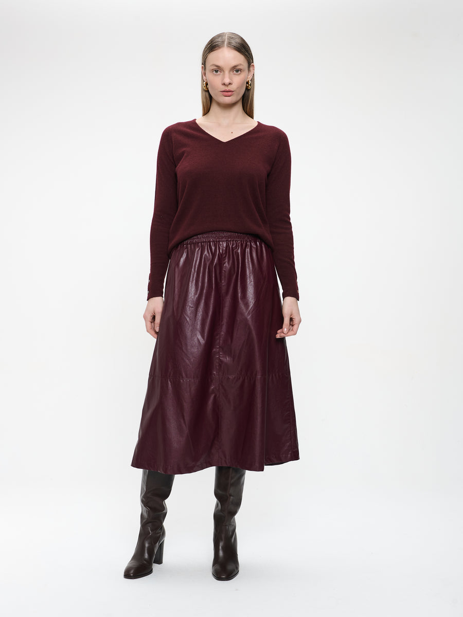 Pullover Cashmere blend 2479 | Bordo