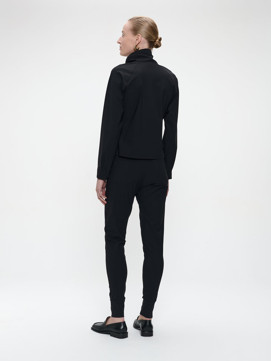 Maren top technical jersey | Black