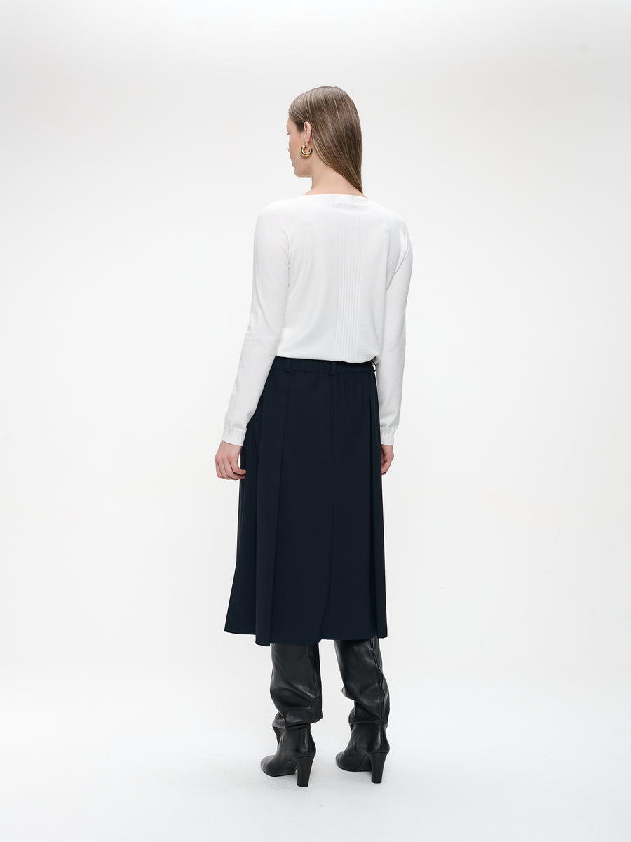 Pullover seamless viscose NB186 | Off White