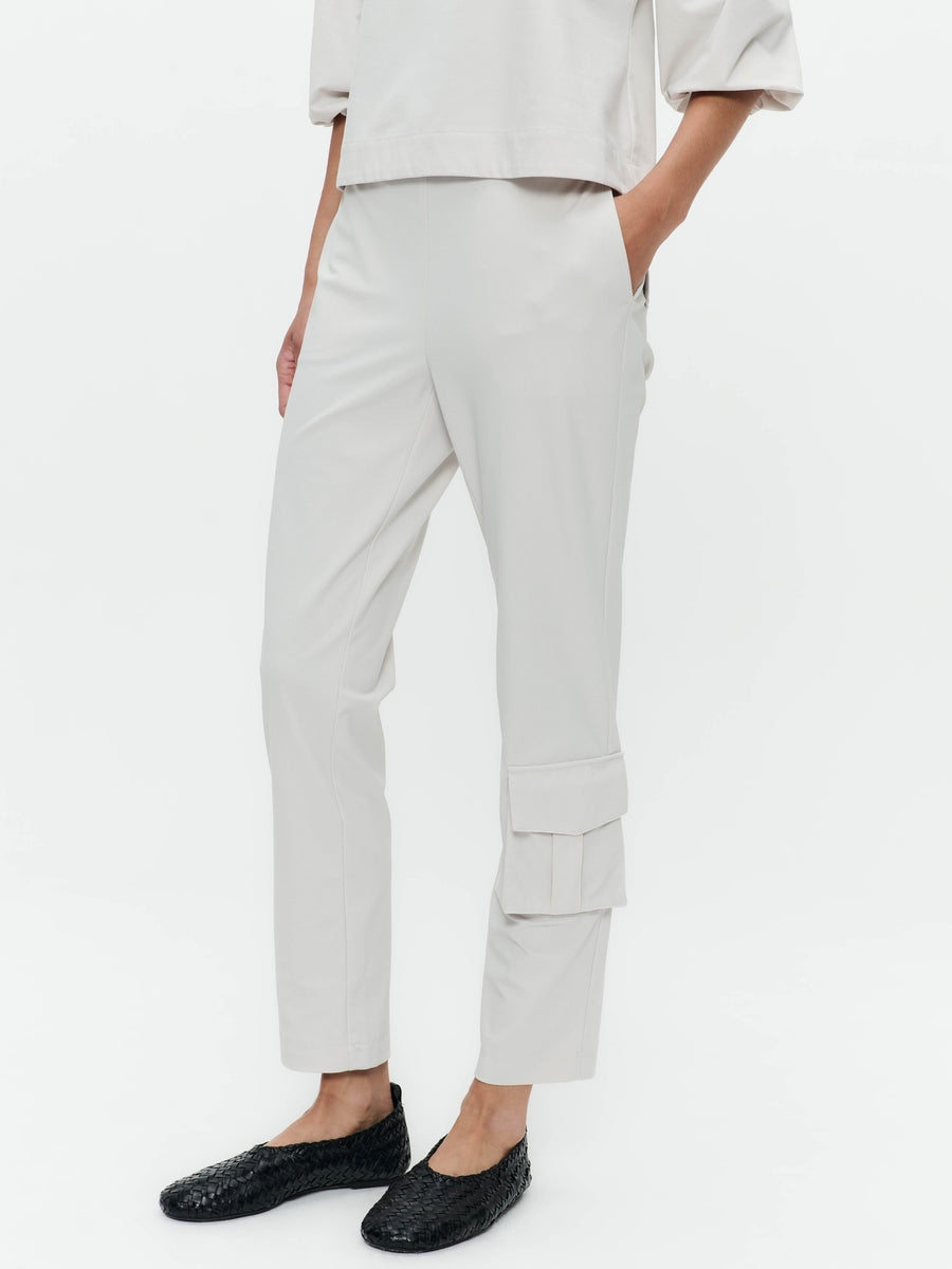 FreyN  structure technical jersey pants