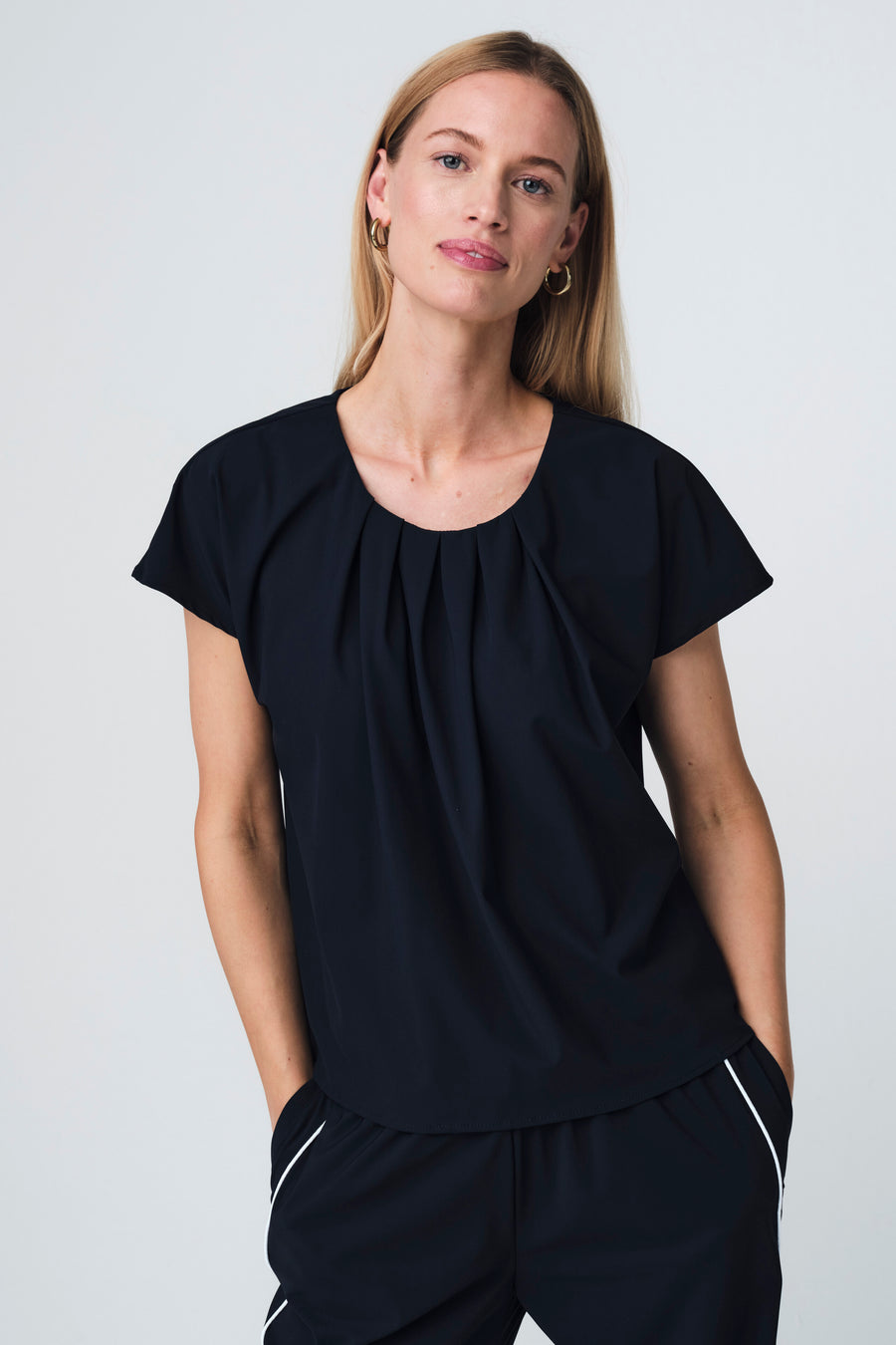 Terry top  technical jersey