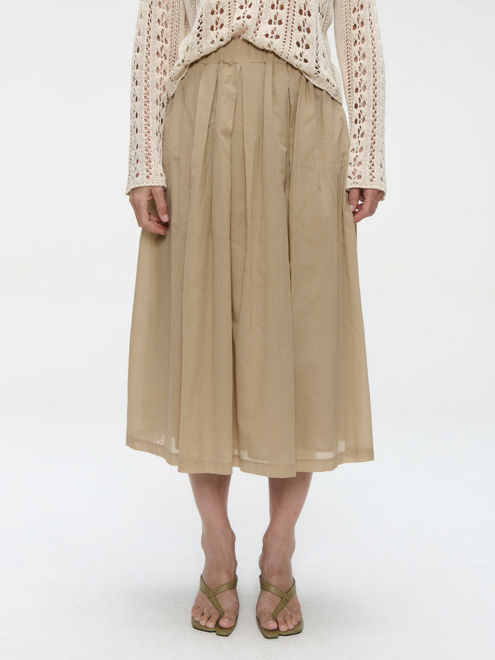 Jupe en coton voile Alle
