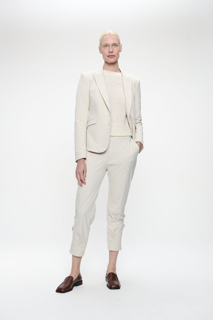 Delia pants brush tech jersey | Off White