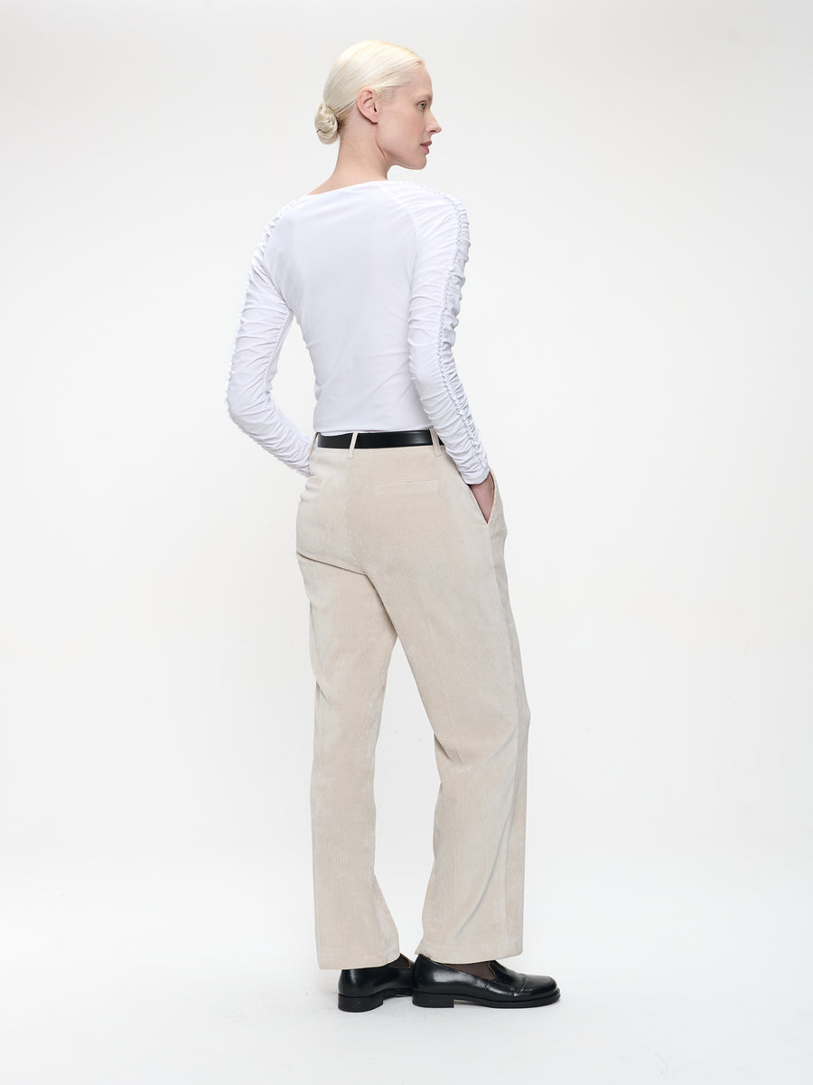 Carlina Top Technical Jersey | White