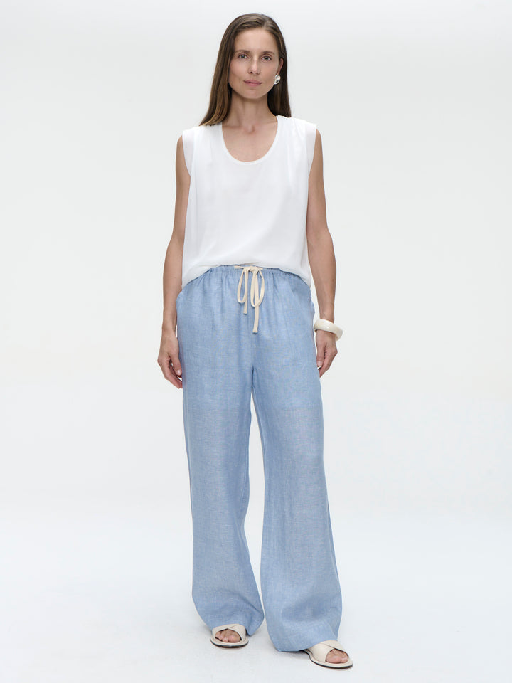 Gigia viscose cotton top