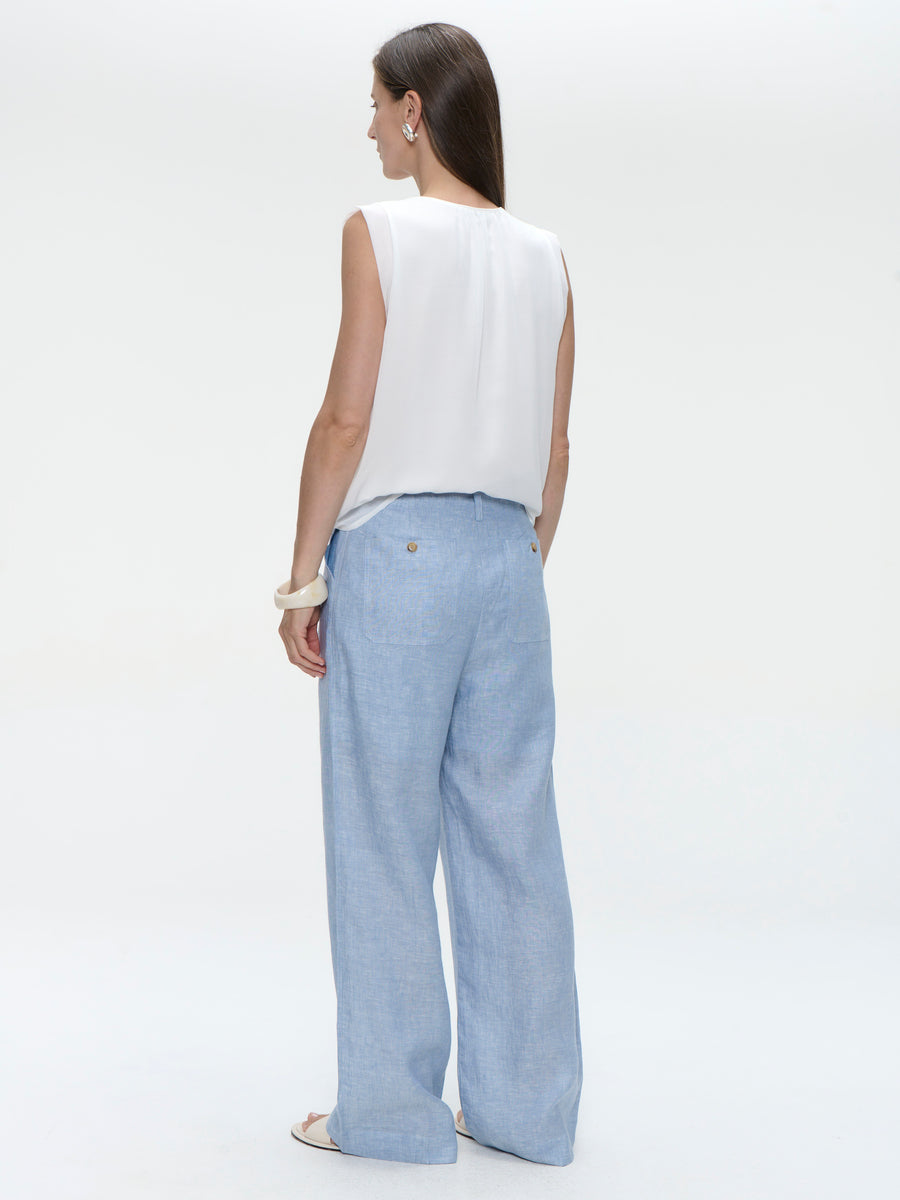 Gigia viscose cotton top
