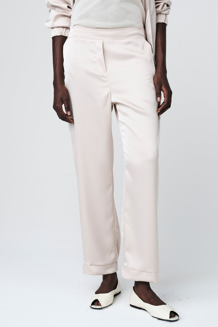 Sebastian saten pants | Perla