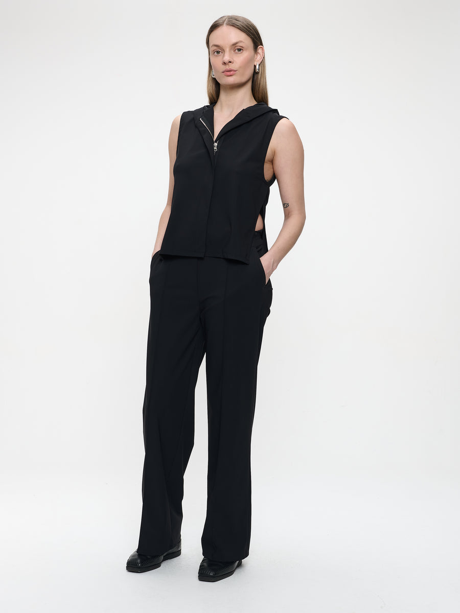 Thera pants brush technical jersey | Black