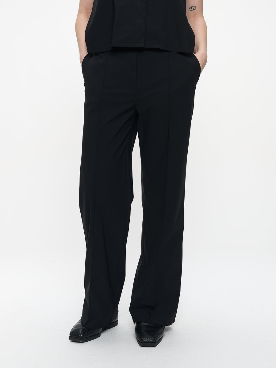 Thera pants brush technical jersey | Black