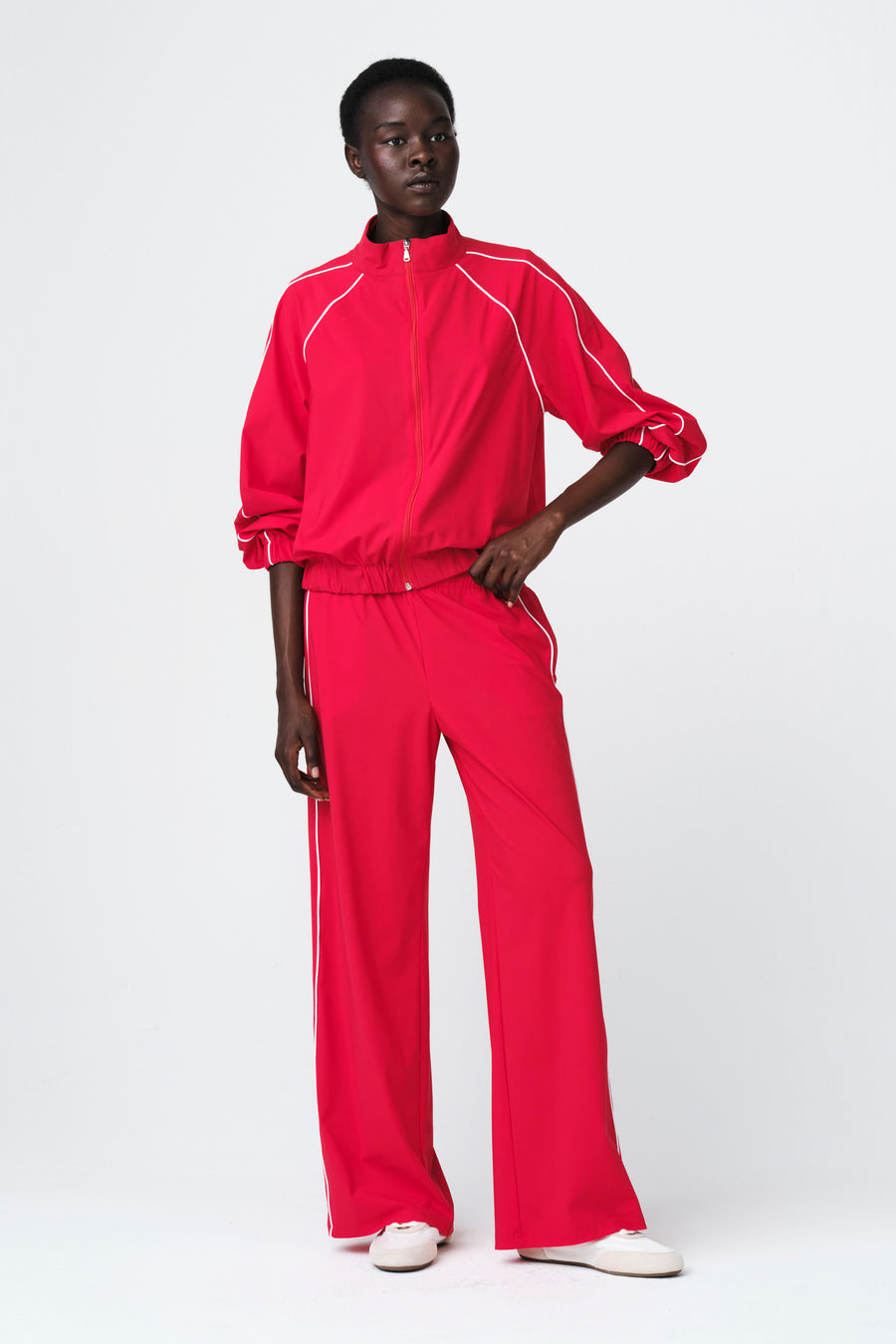 Vaya pants technical jersey | Red