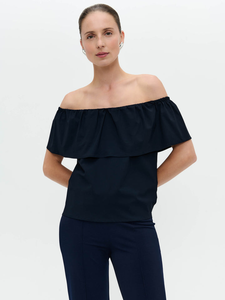 Diane top technical jersey | Blue