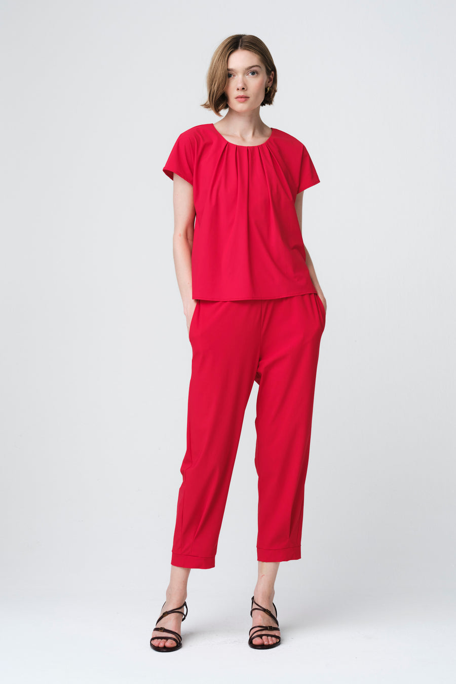 Terry top  technical jersey
