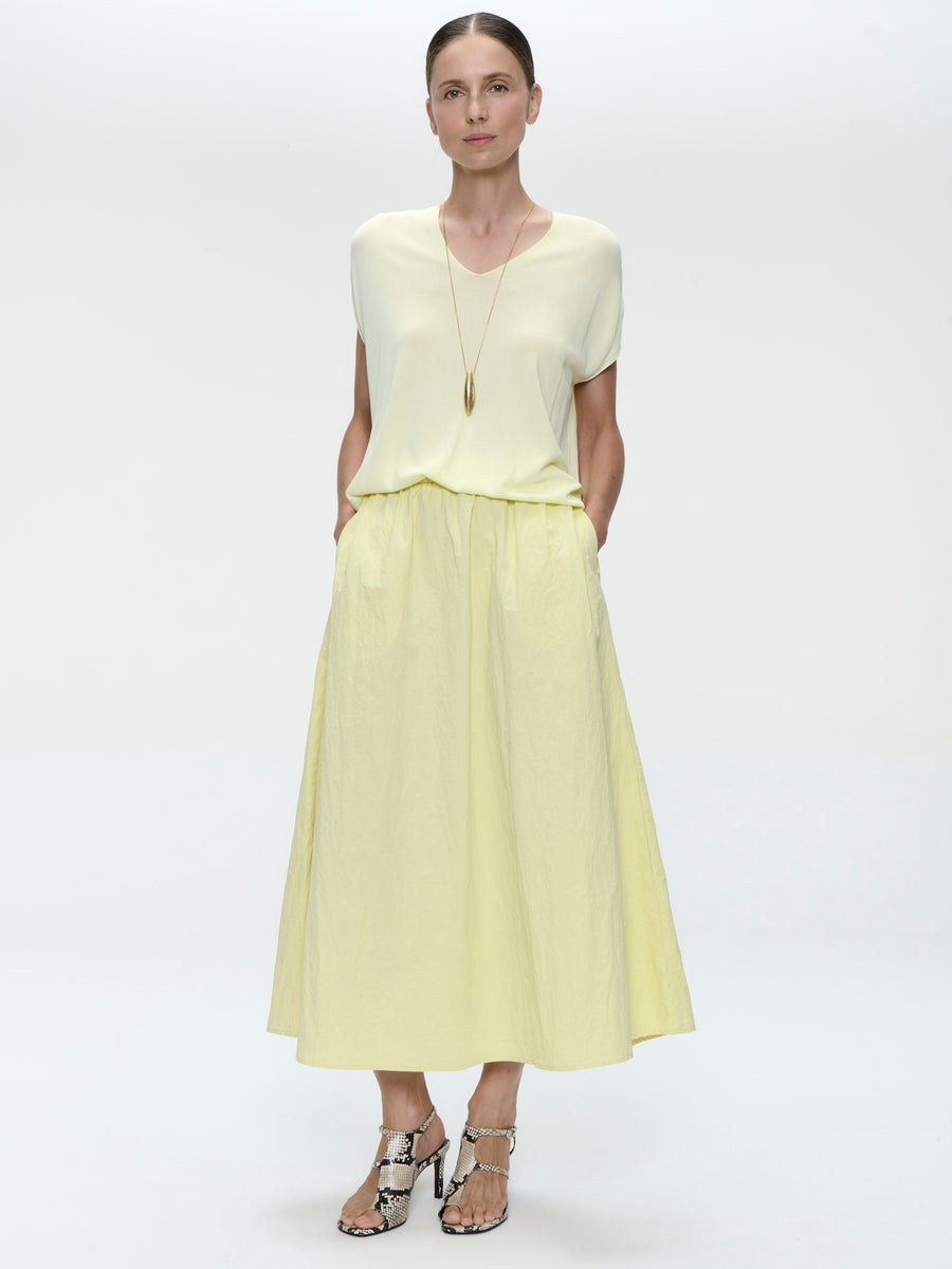 Haruna taffeta skirt