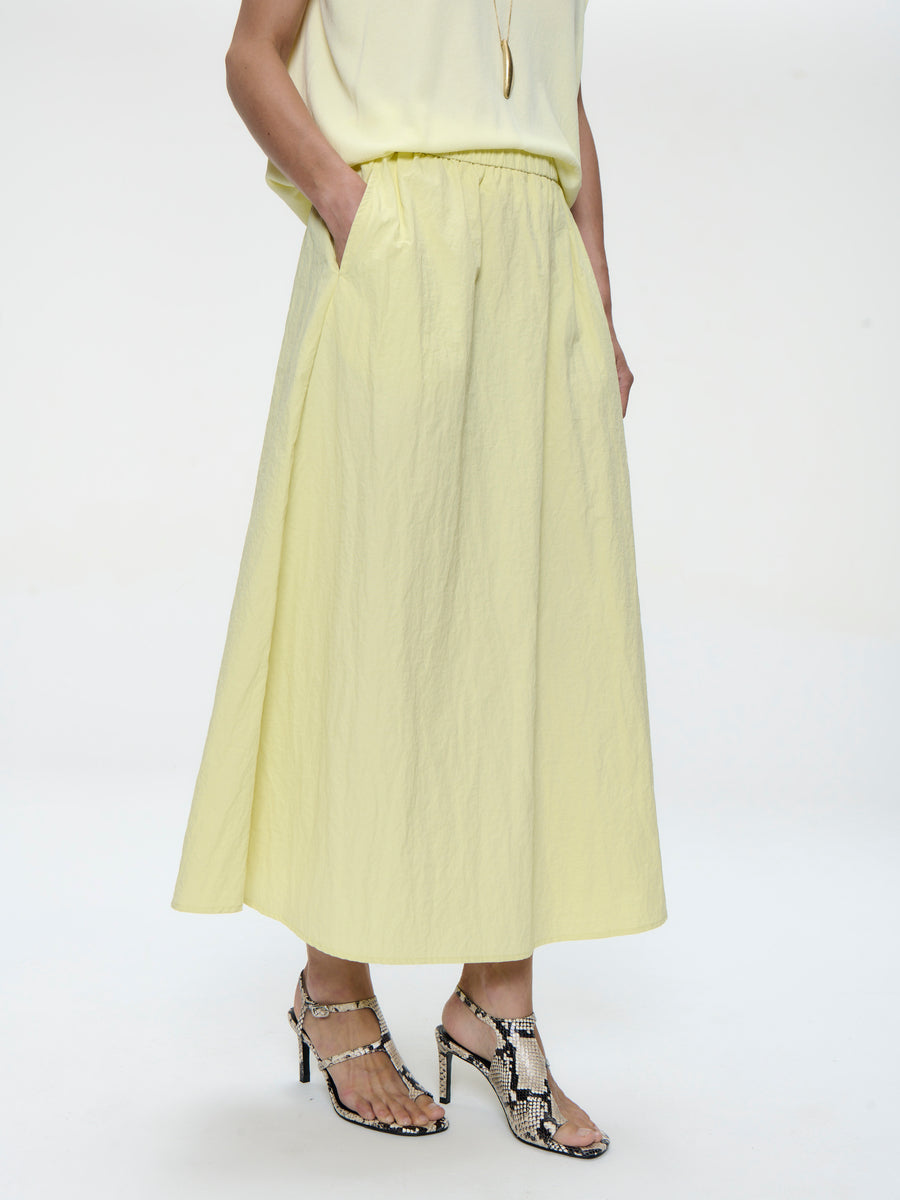 Haruna taffeta skirt