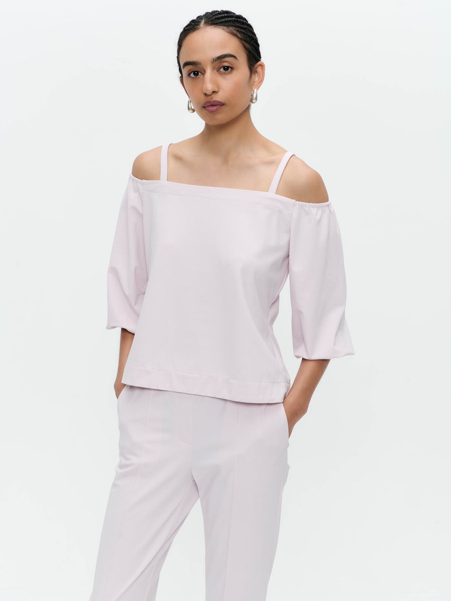 Samira top technical jersey | Light Pudra