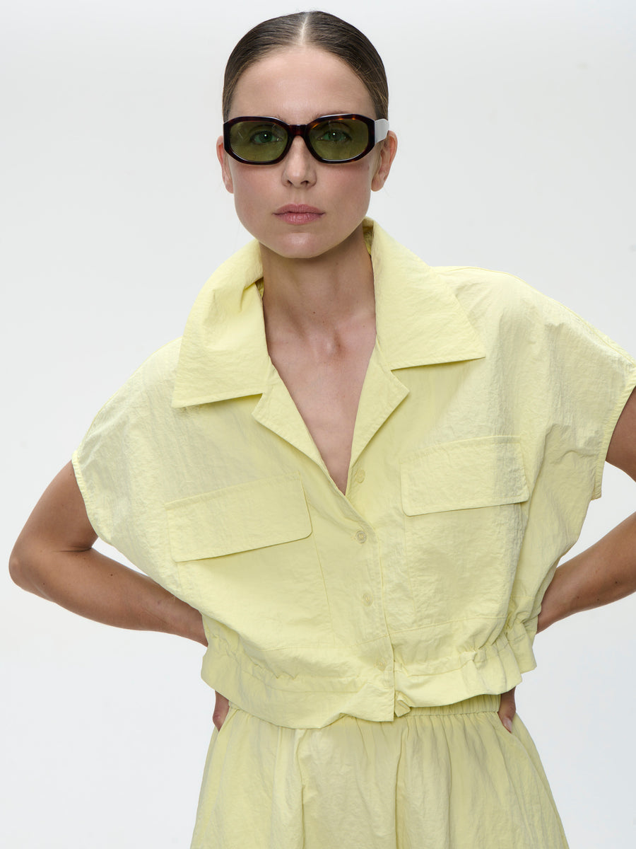 Chiko taffeta jacket