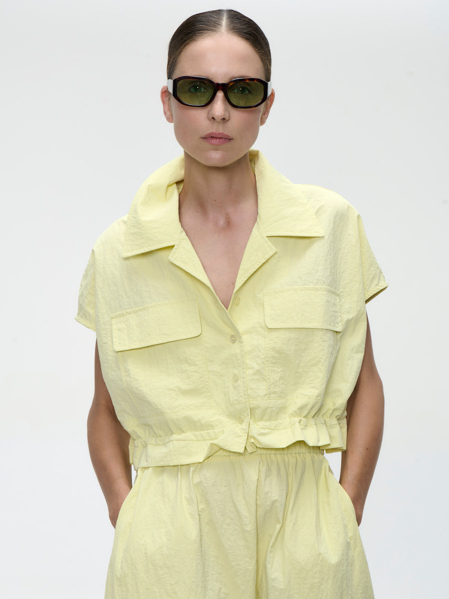 Chiko taffeta jacket