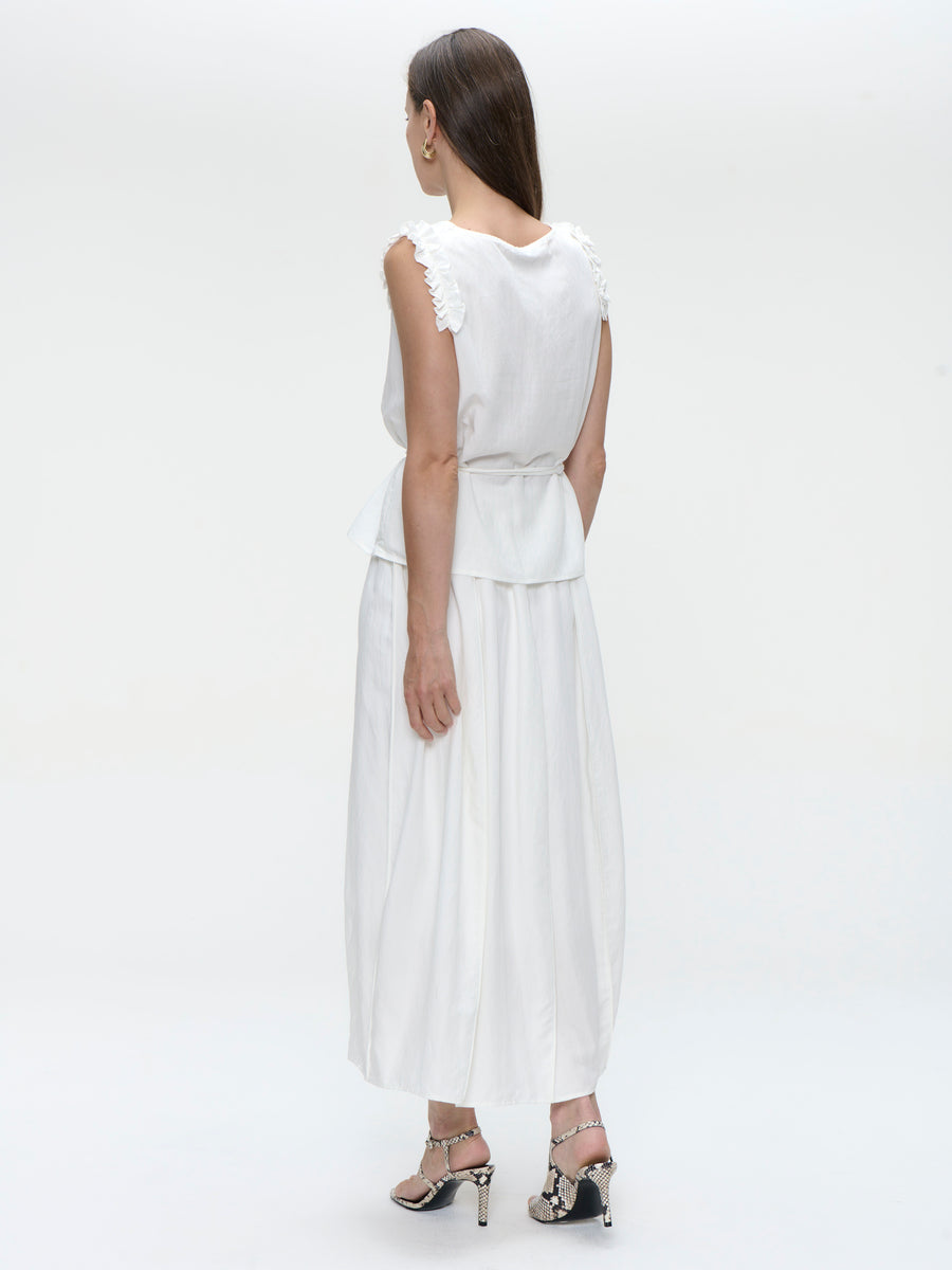 Mariko viscose skirt